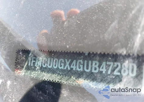 2016 Ford Escape Se from USA, damaged, VIN 1FMCU0GX4GUB47280